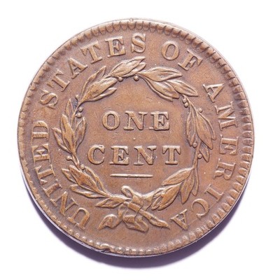 1833 Large Cent Coronet Head - Image 4