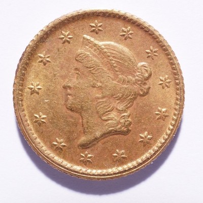 1853 Liberty $1 Gold Dollar - Image 3