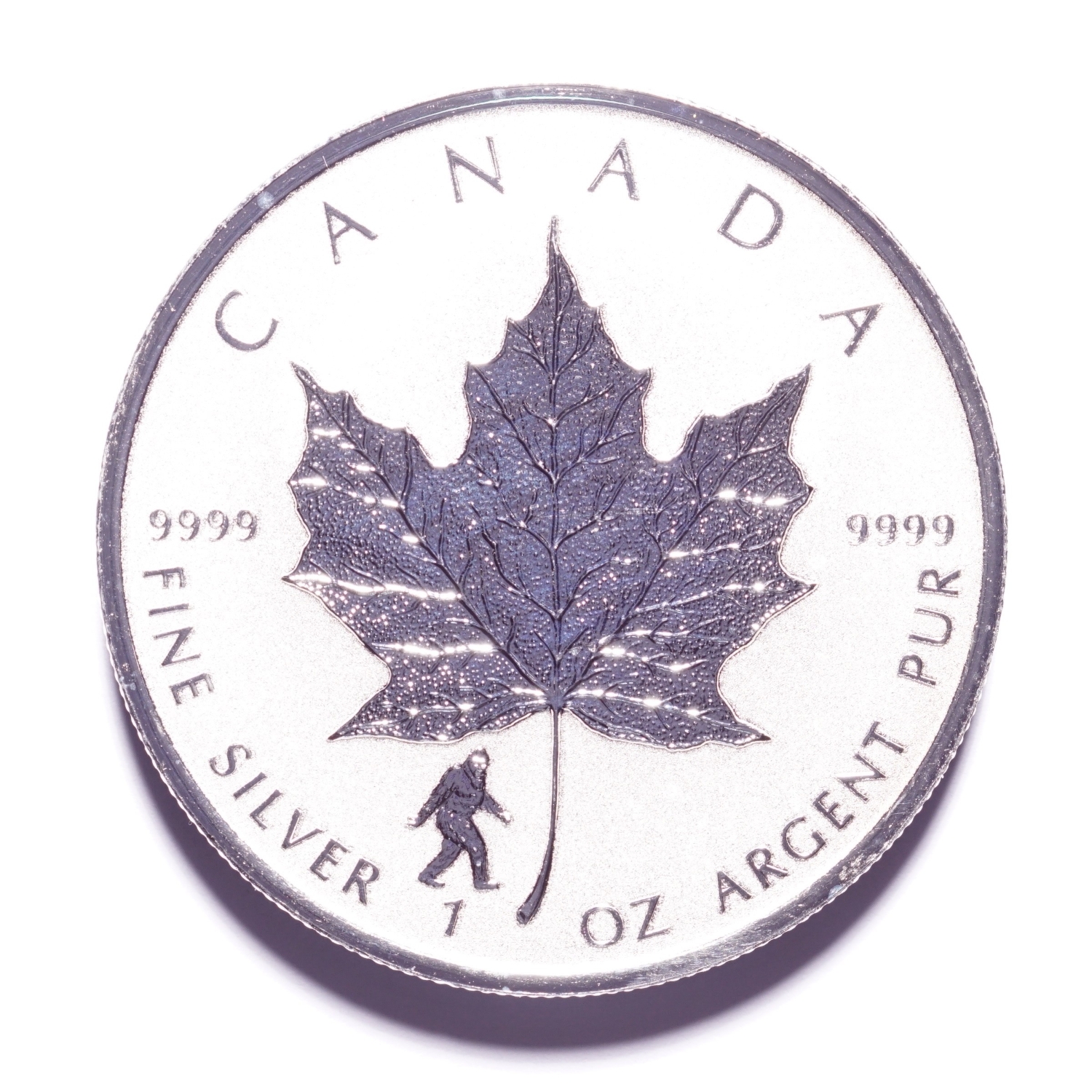 2016 Silver $5 Canadian Maple Leaf .9999 Reverse Proof 2016 Silver $5 Canadian Maple Leaf .9999 Reverse Proof