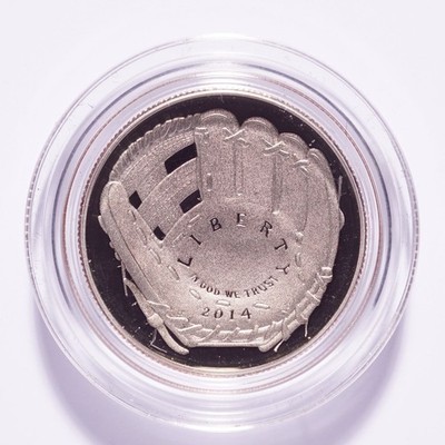 2014-S National Baseball Hall of Fame Proof Half Dollar - Image 12