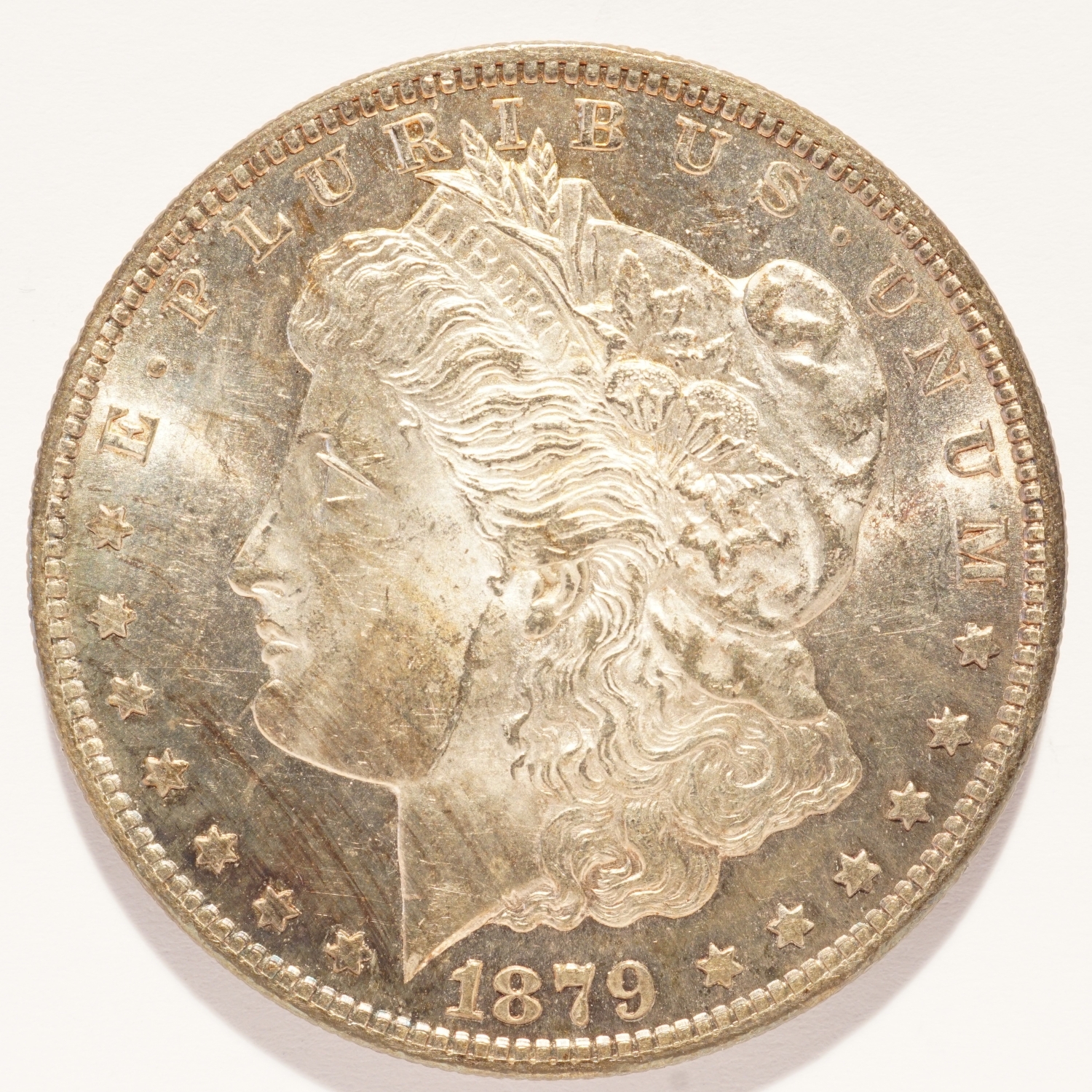 1879-S Morgan Silver Dollar BU
