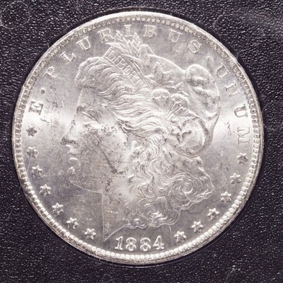 1884-CC Morgan Silver Dollar GSA Plastic - Image 5
