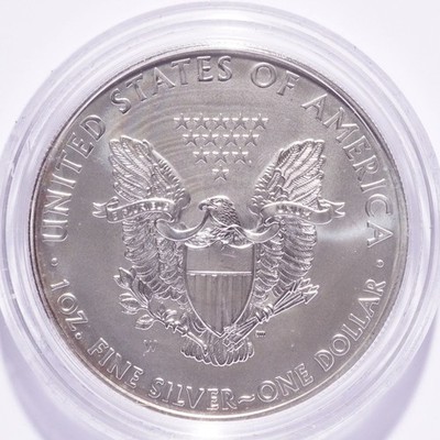 2011-W Silver American Eagle Dollar Burnished - Image 12