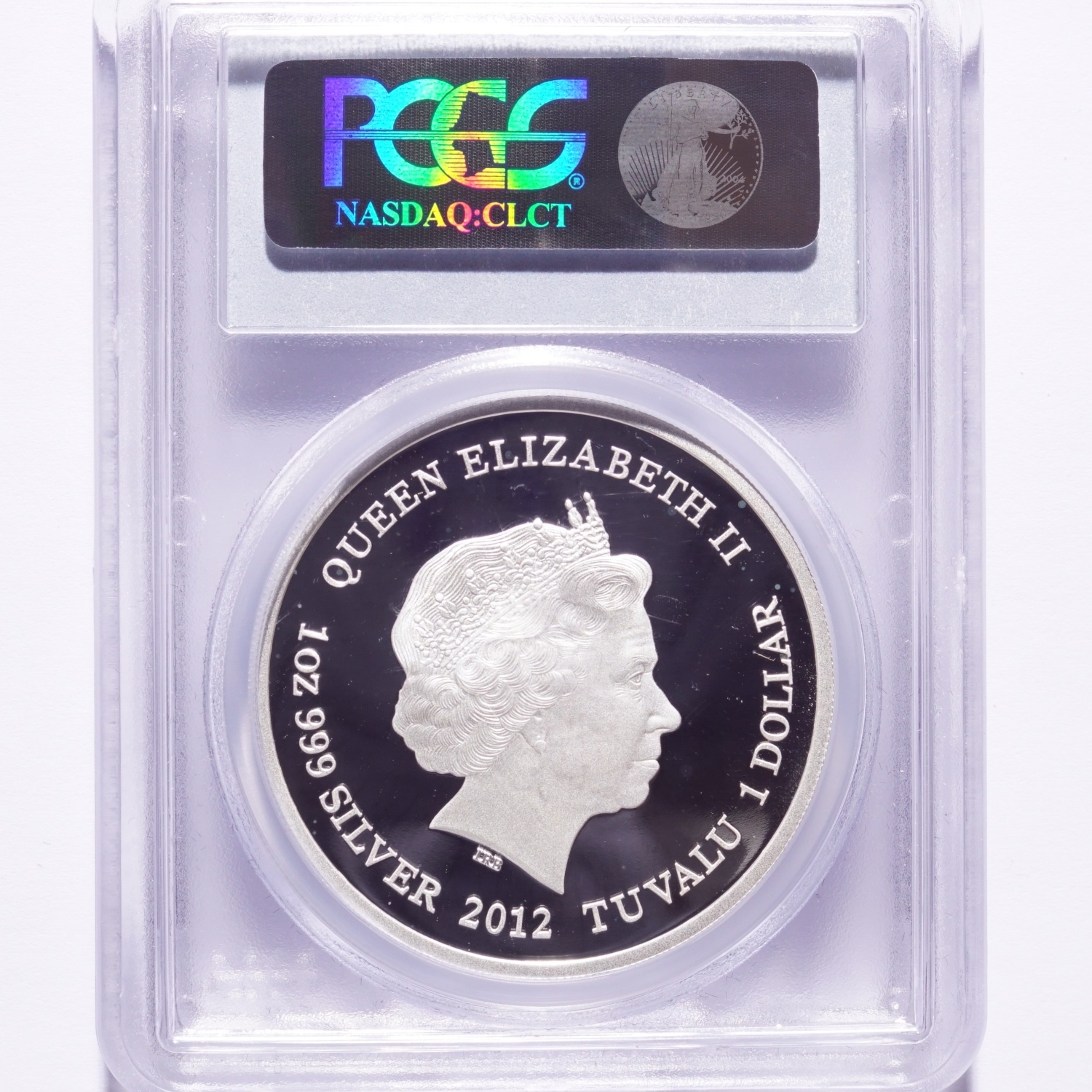 2012-P Tuvalu Silver $1 Marylin Monroe PCGS PR69DCAM - Image 2