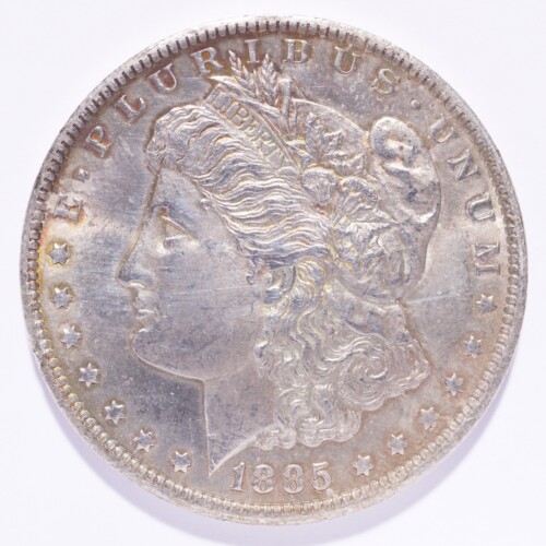 1885-O Morgan Silver Dollar AU/BU