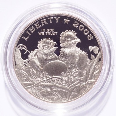 2008-S Bald Eagle Commemorative Half Dollar Proof - Image 12