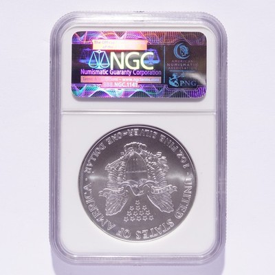2006 Silver American Eagle Dollar NGC MS69 - Image 6