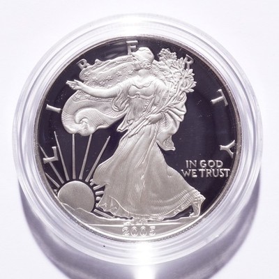 2005-W Silver American Eagle Dollar Proof - Image 8
