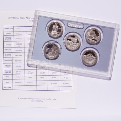 2010 Proof Set Quarters - Image 6