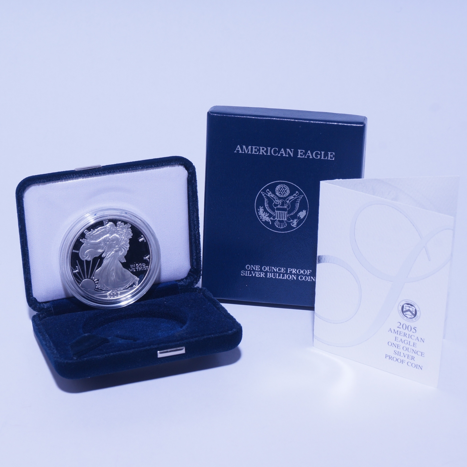 2005-W Silver American Eagle Dollar Proof - Image 4