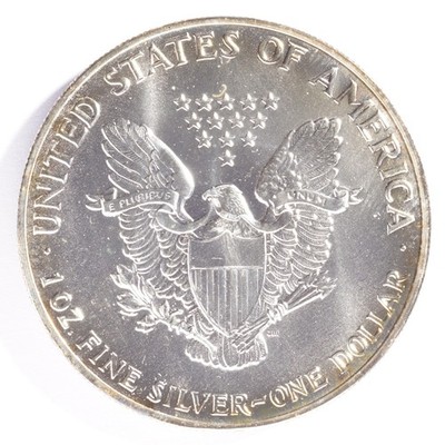 1987 Silver American Eagle Dollar - Image 4