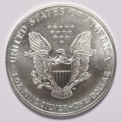 1995 Silver American Eagle Dollar - Image 4