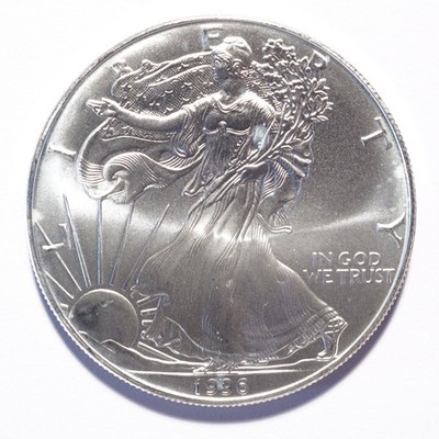 1996 Silver American Eagle Dollar - Image 3