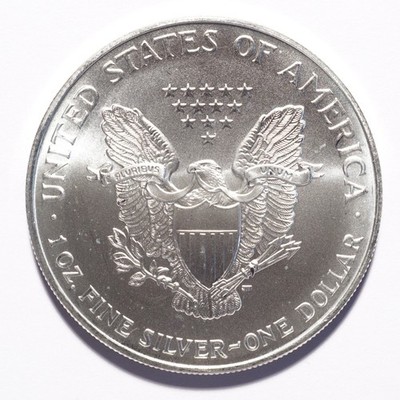 1996 Silver American Eagle Dollar - Image 4
