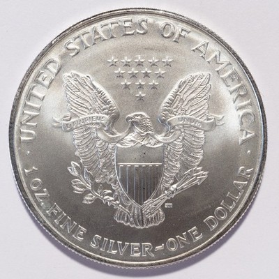 1997 Silver American Eagle Dollar - Image 4