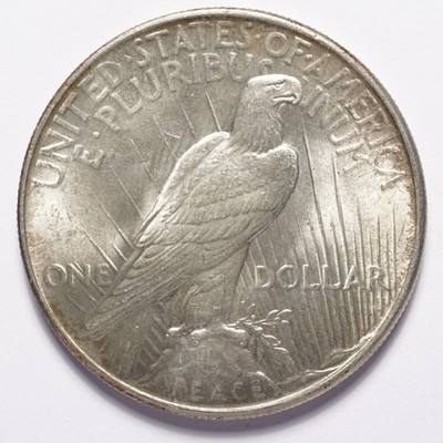 1934 Peace Silver Dollar - Image 4