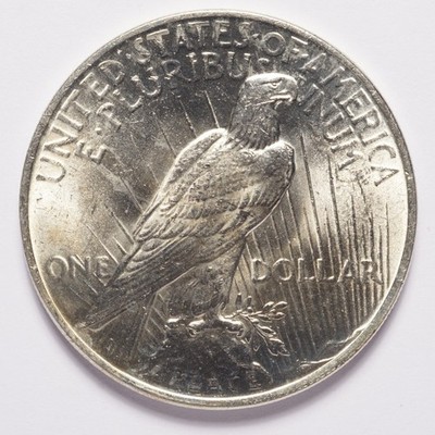 1922 Peace Silver Dollar BU - Image 4