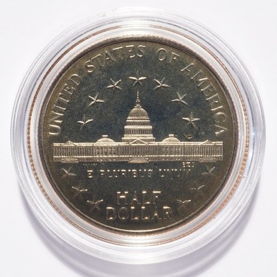1989-S United States Congressional Coins Commemorative Half Dollar Proof Cap Only - Image 14