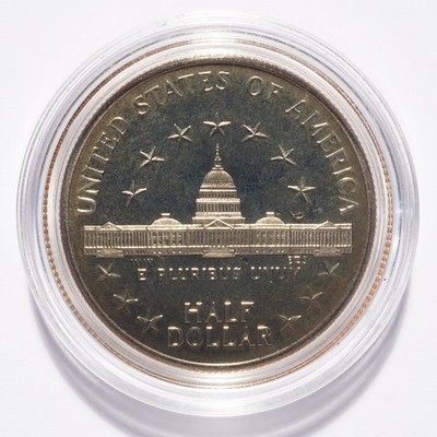 1989-S United States Congressional Coins Commemorative Half Dollar Proof Cap Only - Image 24