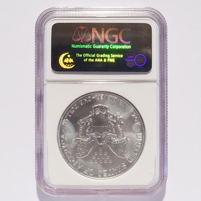 2006 Silver American Eagle Dollar Gem Uncirculated First Strikes NGC - Image 6