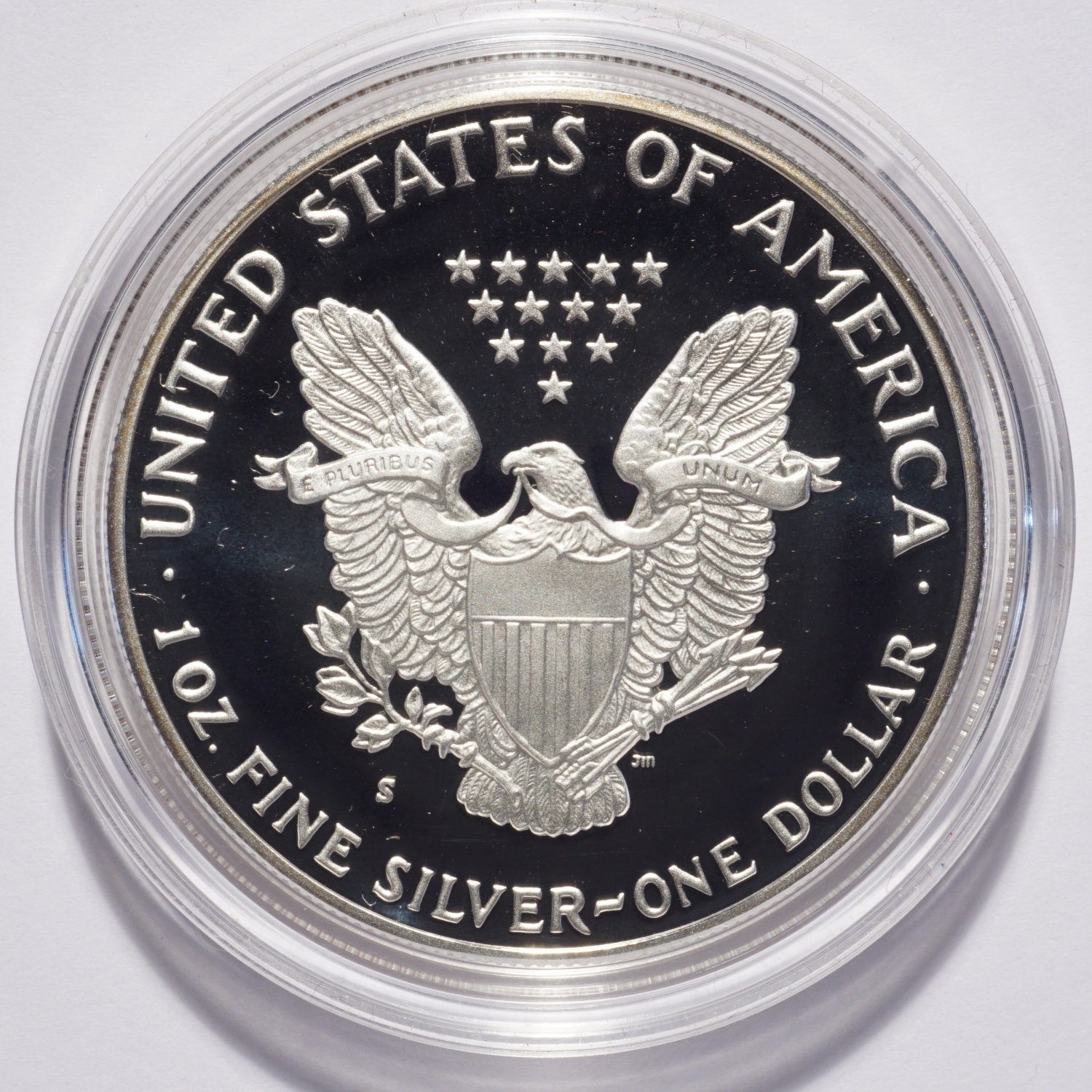 1986-S Silver American Eagle Dollar Proof Cap Only - Image 2