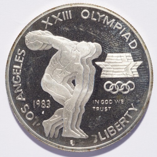 1983-S Olympic Modern Silver Commemorative Loose