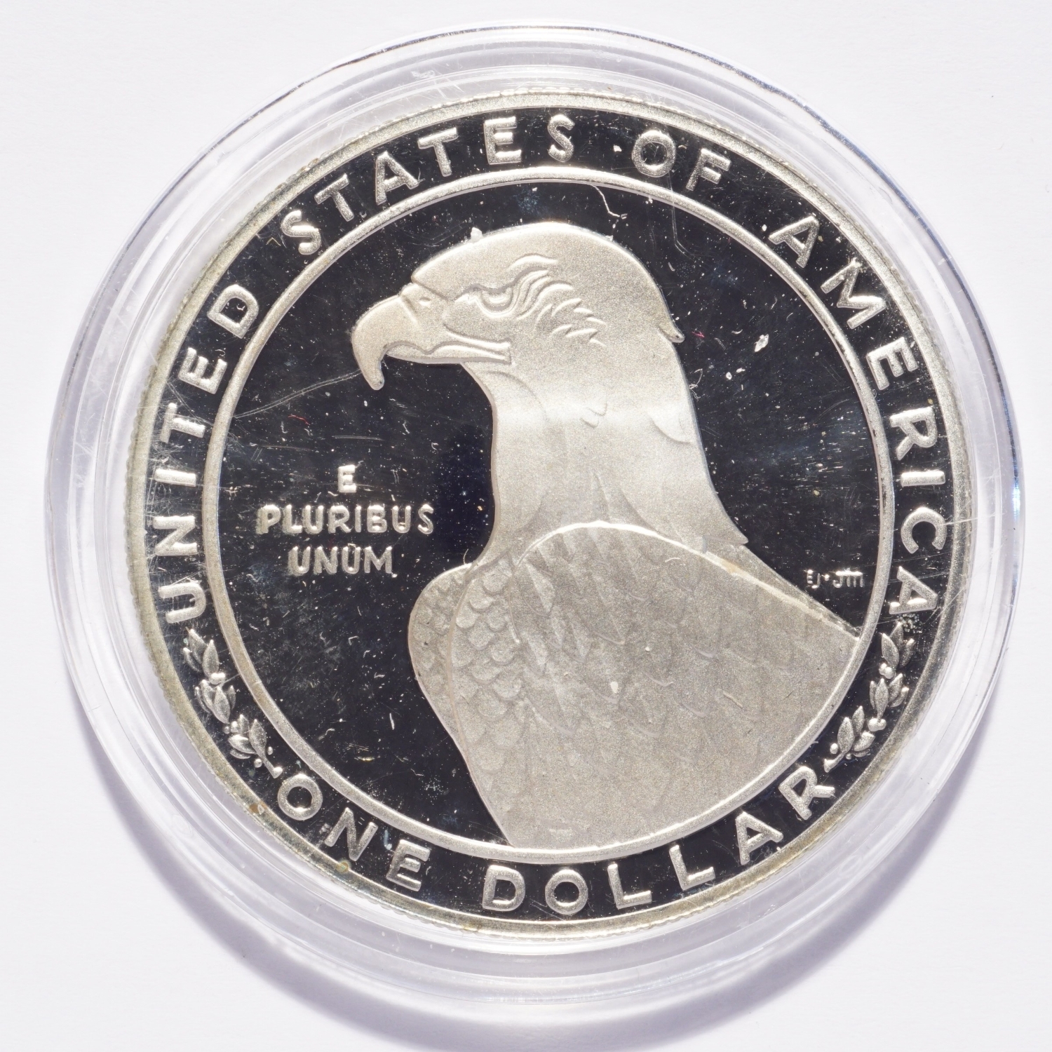 1983-S Olympic Commemorative Silver Dollar Proof Cap Only - Image 2