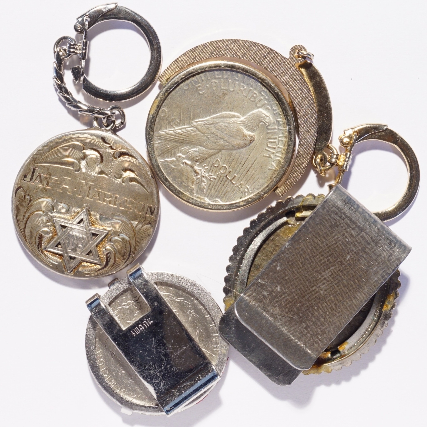 Silver Dollar Money Clips and Keychains - Image 2