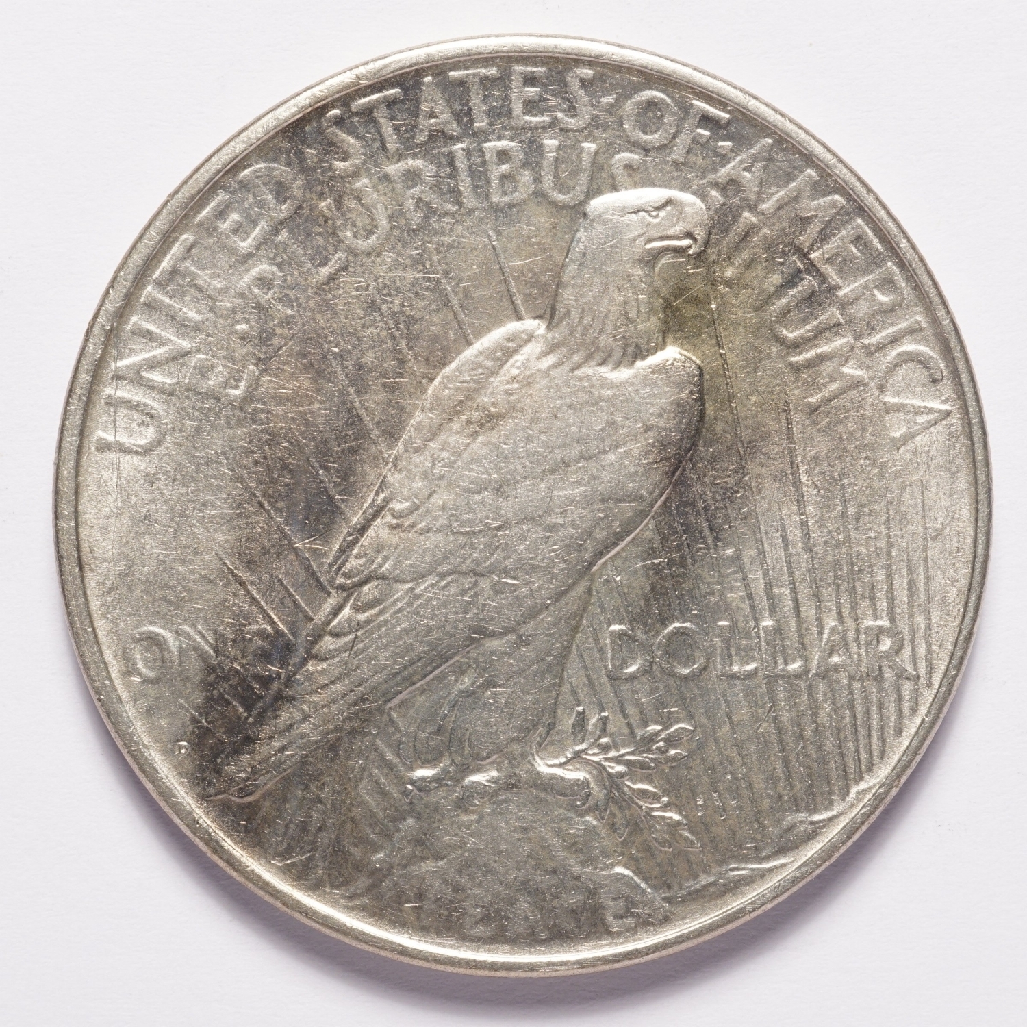 1923-D Peace Silver Dollar AU - Image 2