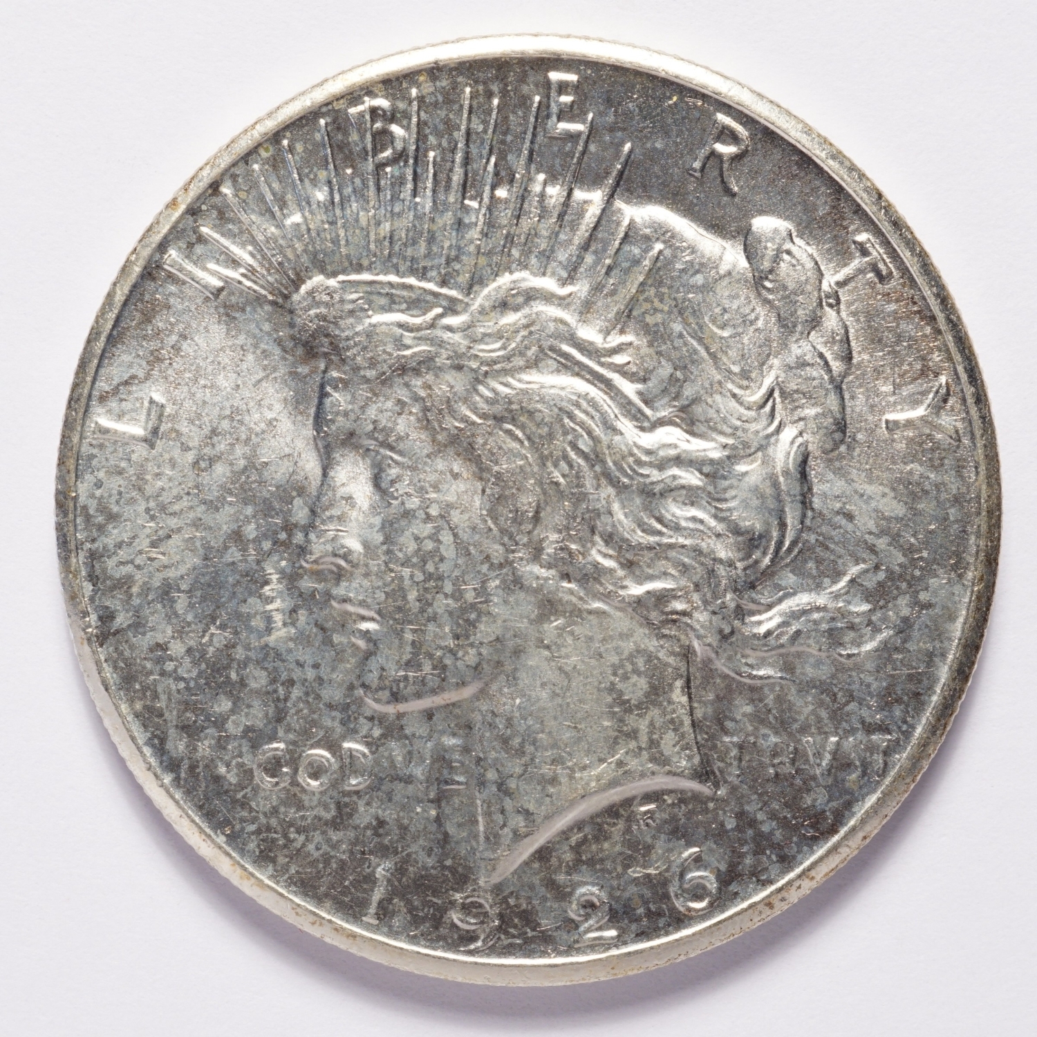 1926-S Peace Silver Dollar AU