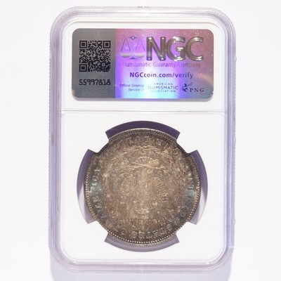 1878 Morgan Silver Dollar 7TF Rev of '78 NGC MS62 - Image 4