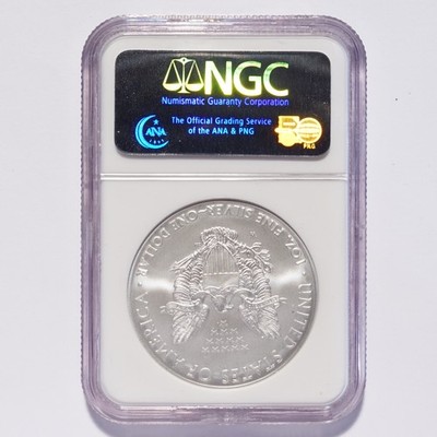 2008-W Silver American Eagle Dollar NGC MS69 Early Releases - Image 4