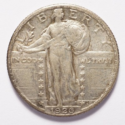 1926 Liberty Standing Silver Quarter - Image 19