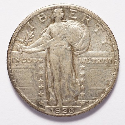 1926 Liberty Standing Silver Quarter - Image 23