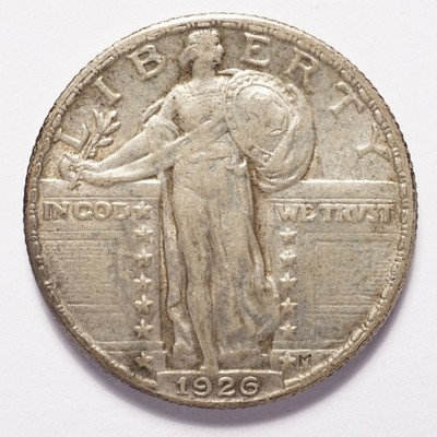 1926 Liberty Standing Silver Quarter - Image 25