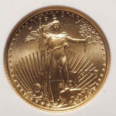 2006 $5 Gold American Eagle NGC MS70 - Image 7