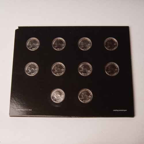 2017 America the Beautiful Quarters Uncirculated Coin Set - Image 3