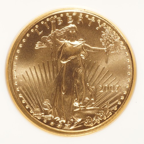 2007 Gold American Eagle $5 NGC MS69 Early Releases - Image 3