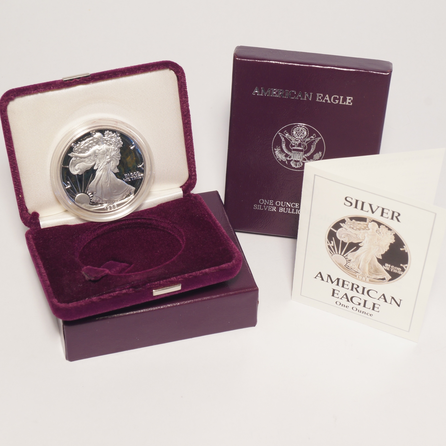 1988-S Silver American Eagle Dollar Proof