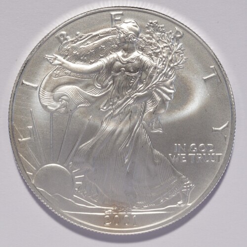 2001 Silver American Eagle Dollar