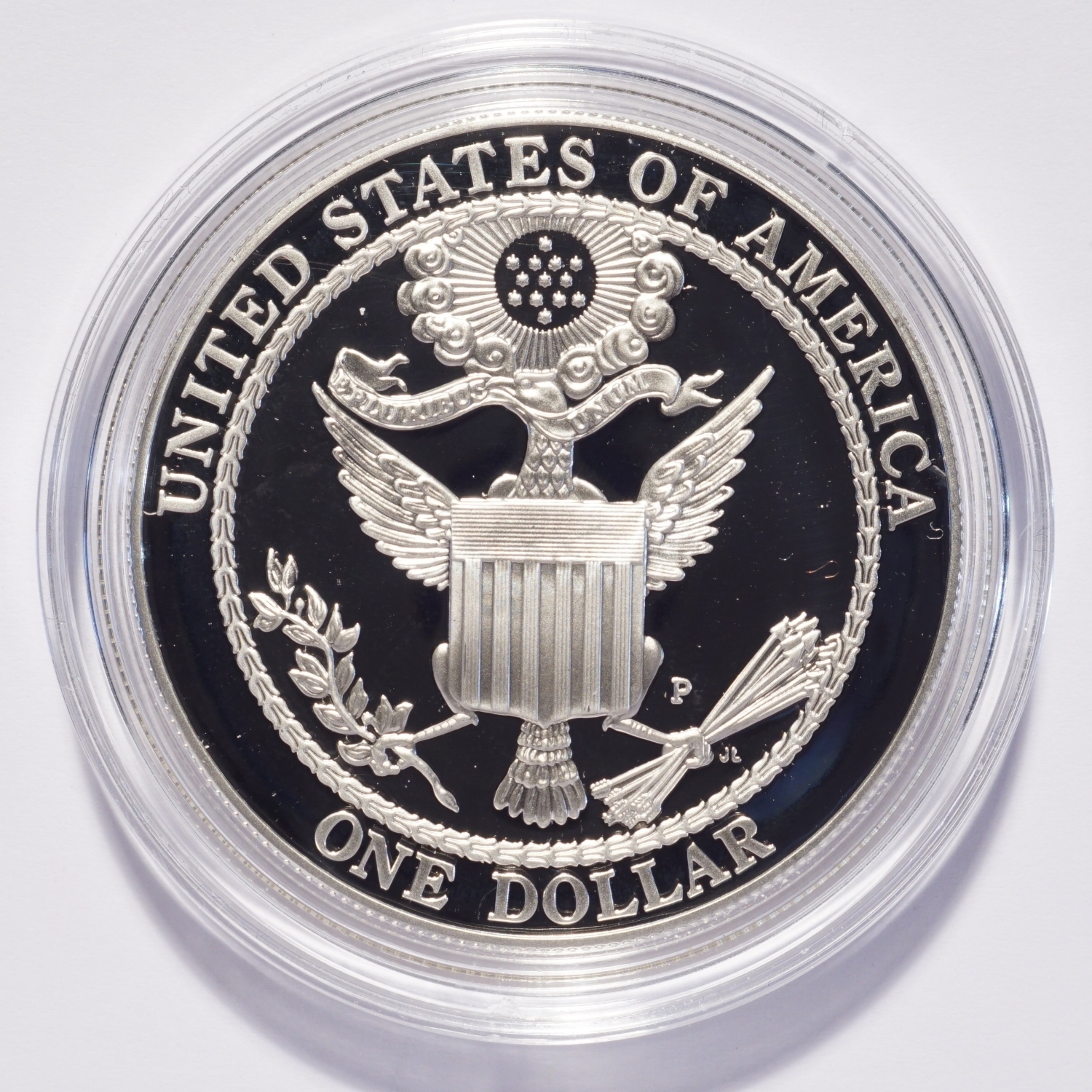 2008 Bald Eagle Commemorative Proof Silver Dollar - Image 3