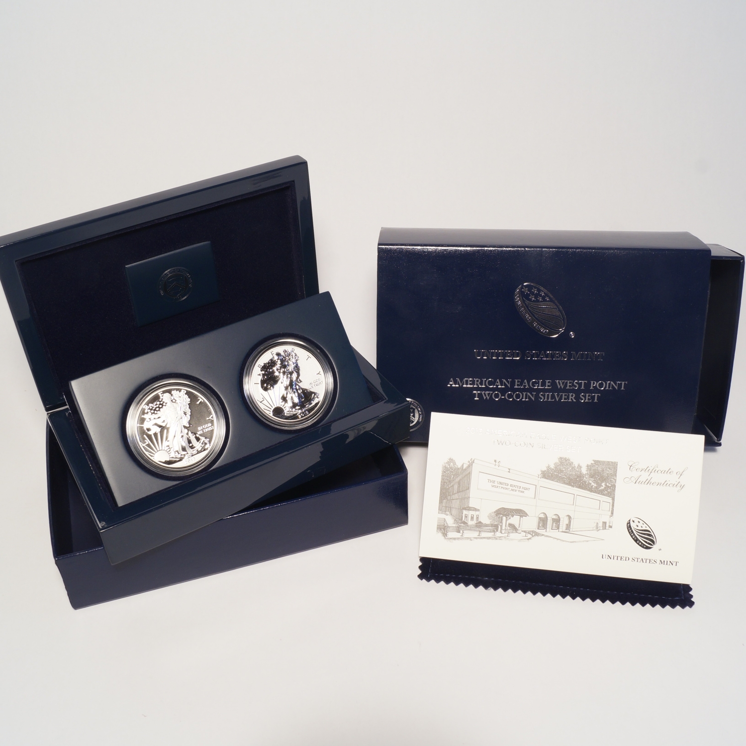 2013-W Silver American Eagle Two-Coin Proof Set