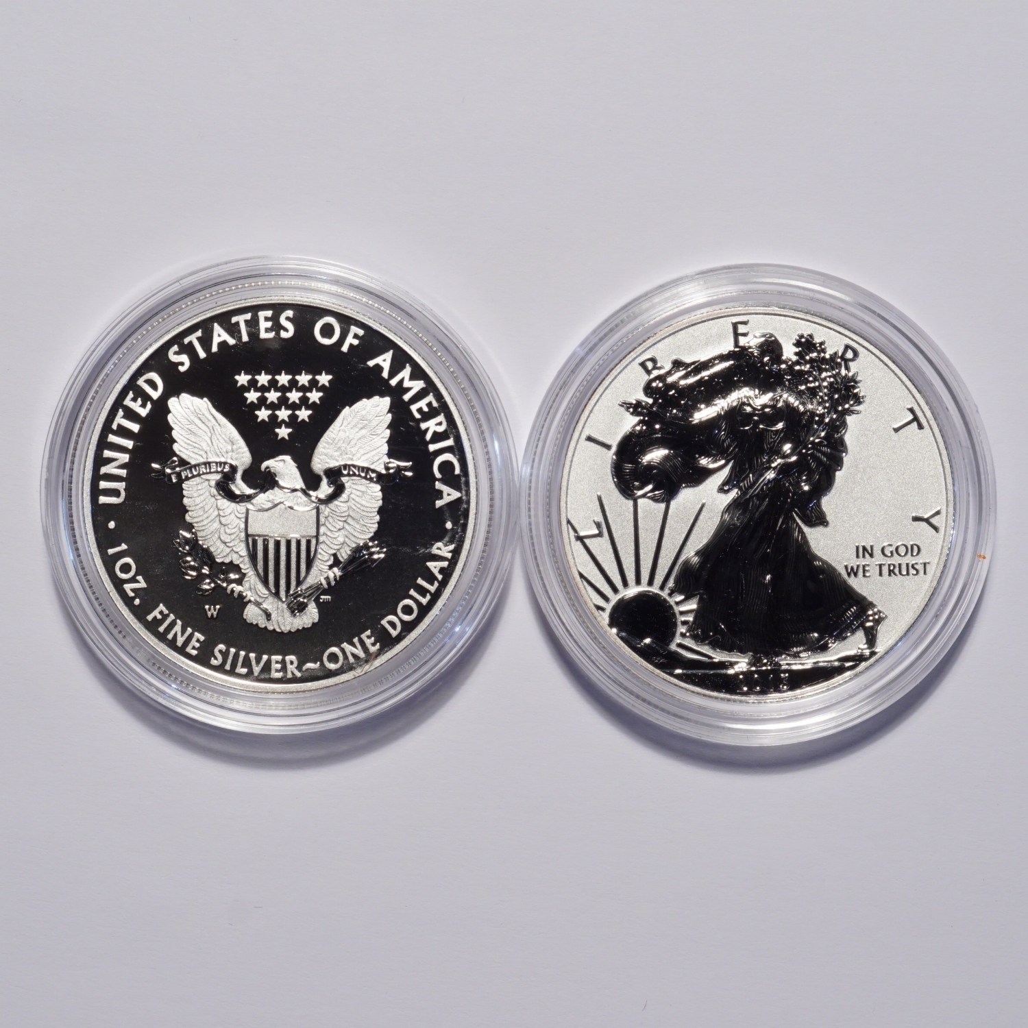 2013-W Silver American Eagle Two-Coin Proof Set - Image 3