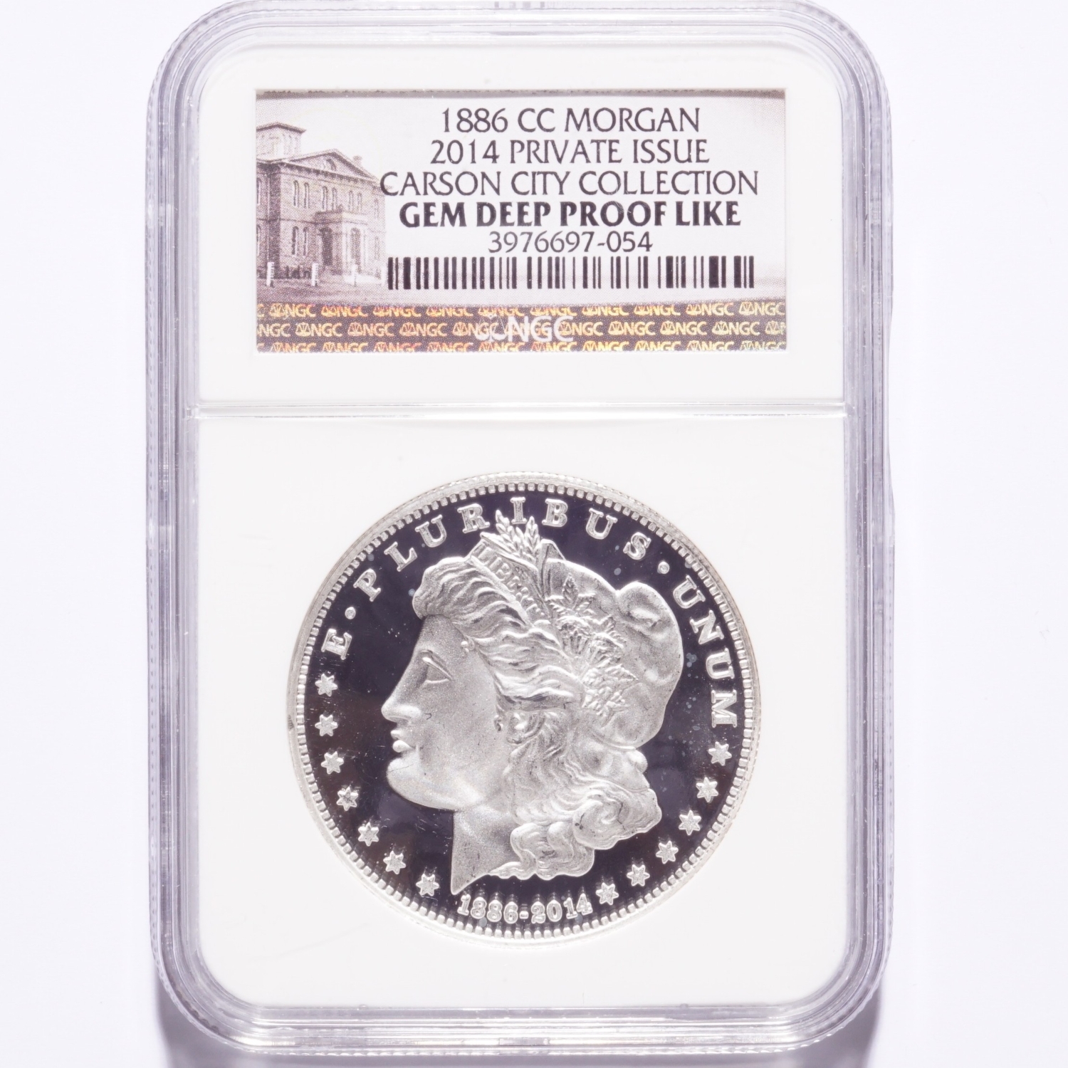 2014 Carson City Collection 1886-1888 Morgan NGC Gem Deep Proof Like - Image 10