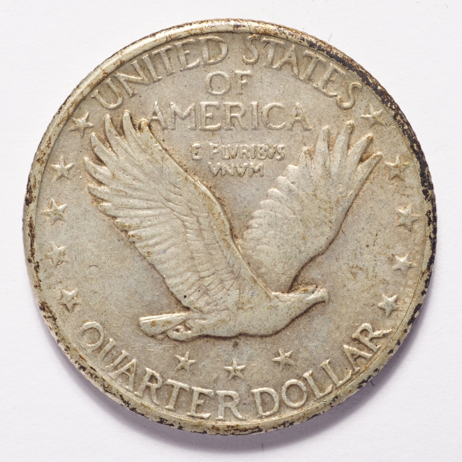 1924-D Liberty Standing Silver Quarter - Image 2