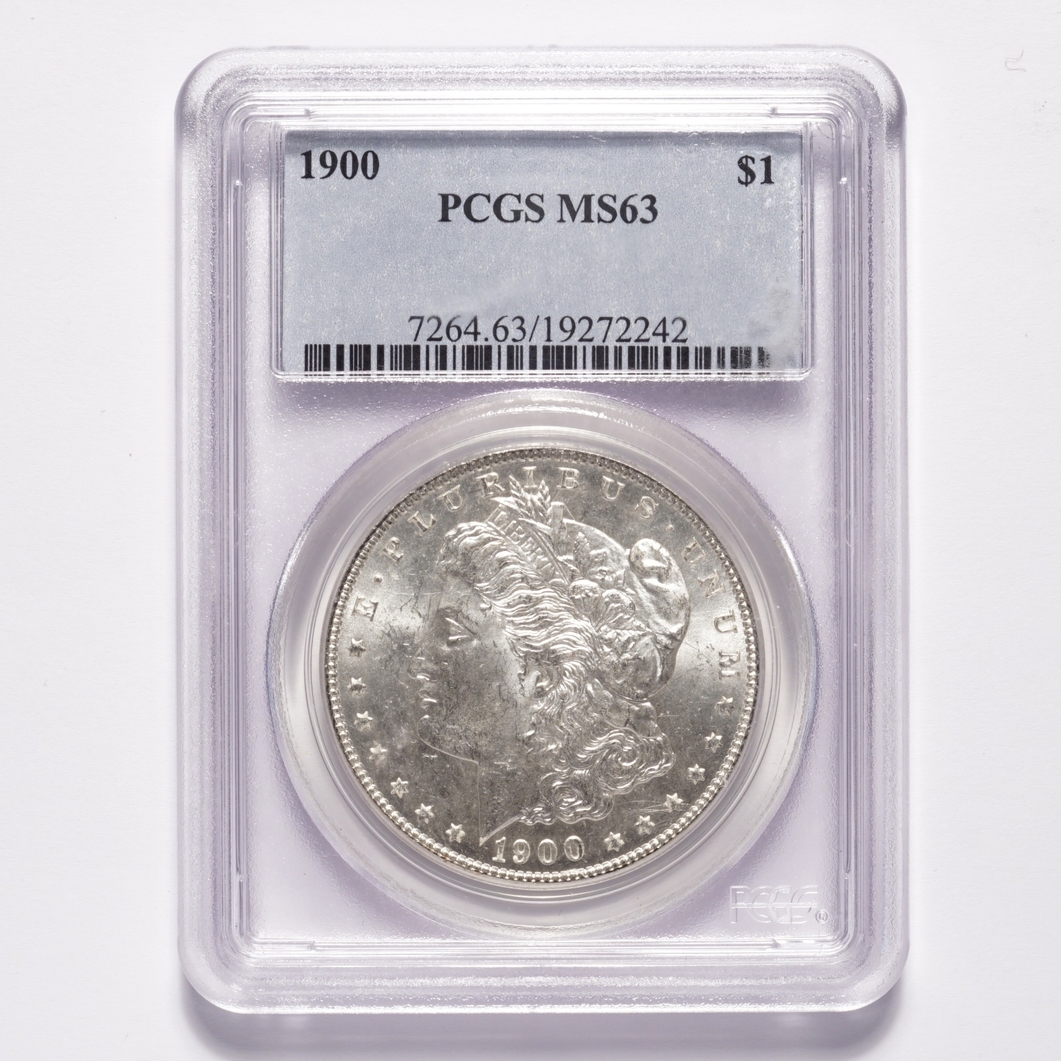 1900 Morgan Silver Dollar PCGS MS63