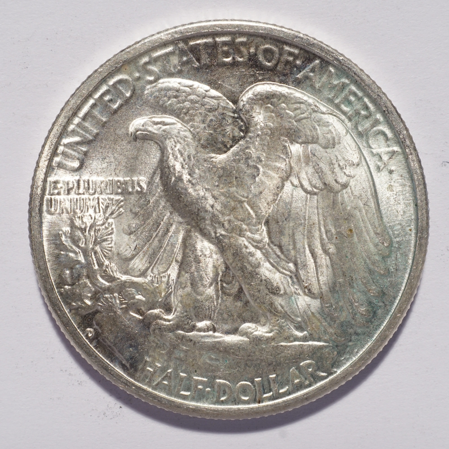 1945-D Liberty Walking Silver Half Dollar - Image 2
