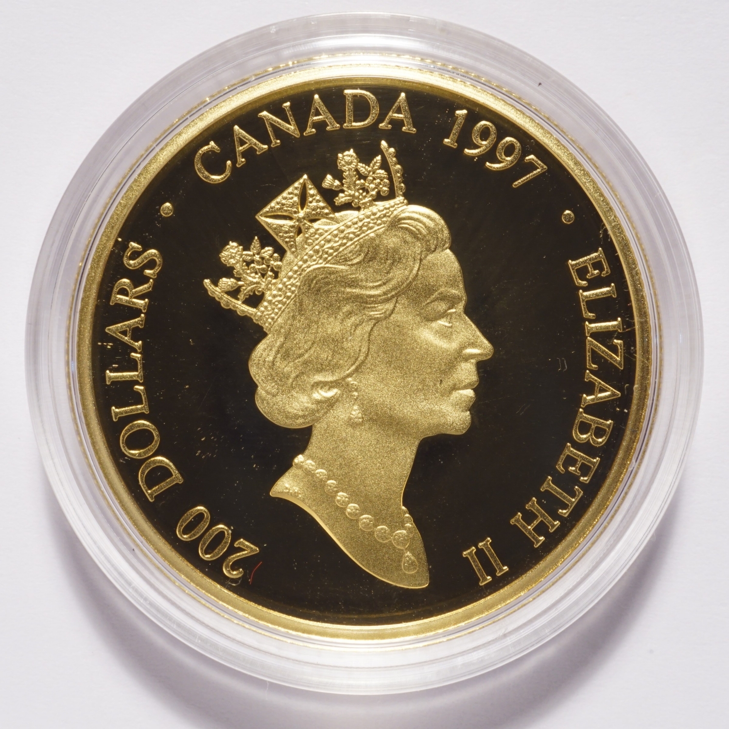 1997 Canada $200 Gold Haida Proof - Image 5