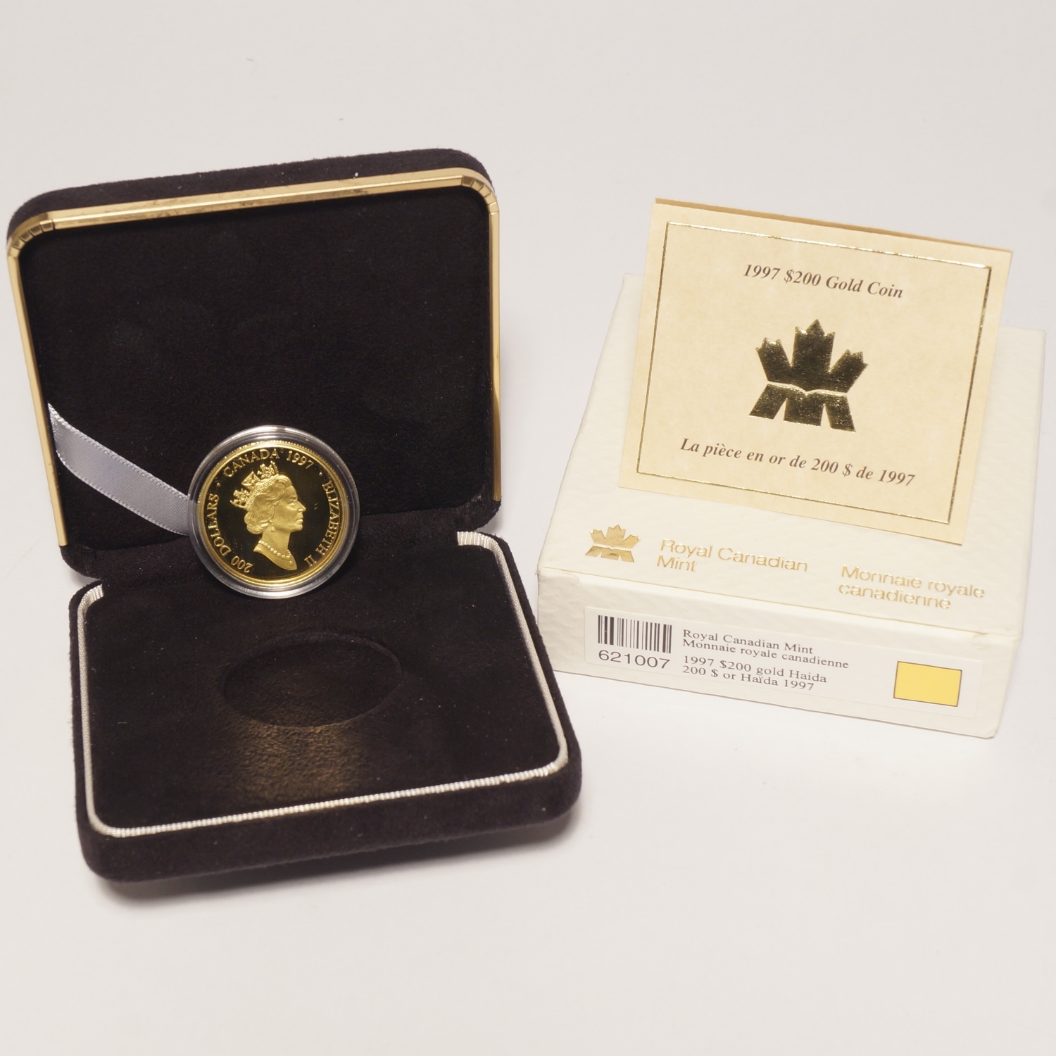 1997 Canada $200 Gold Haida Proof