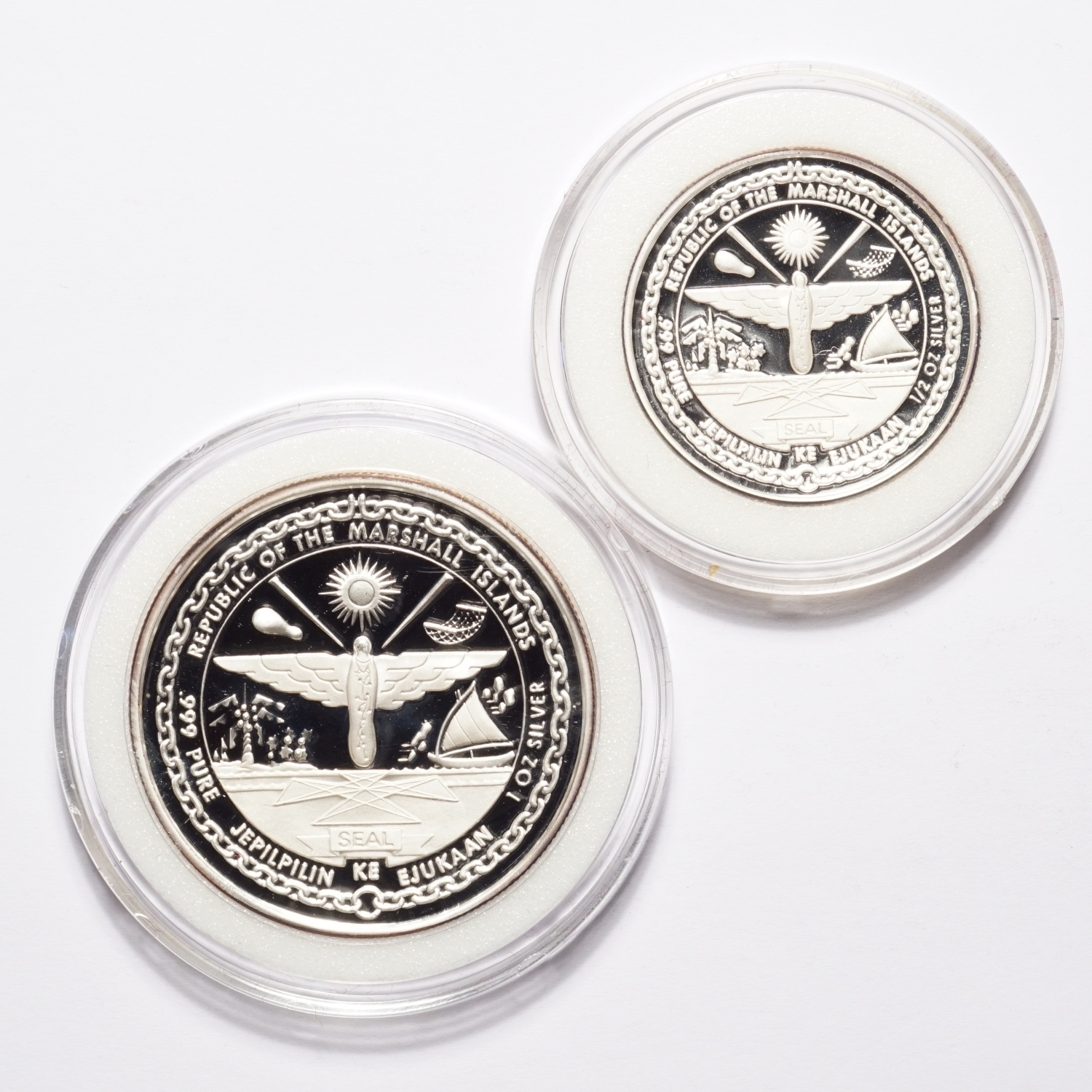 1986 Marshall Island Silver Proof Issue - Image 2